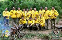 A equipe do 23º curso de Sobrevivência (Foto: ICMBio)
